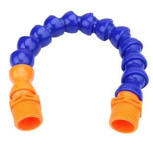 两头外螺纹塑料冷却管万向水管油管竹节管万向冷却管万向节吹风管