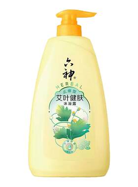 六神艾叶健肤沐浴露止痒型750ml