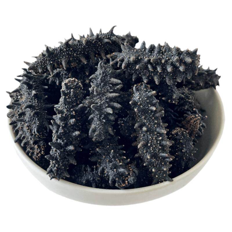 俄罗斯二红海参纯淡干原参100g