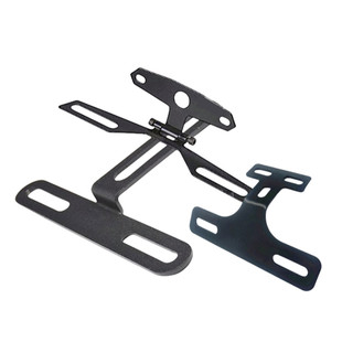 电动车通用车牌架PTENG挡泥板后盾牌照支架小牛九号UQI+U2机械师