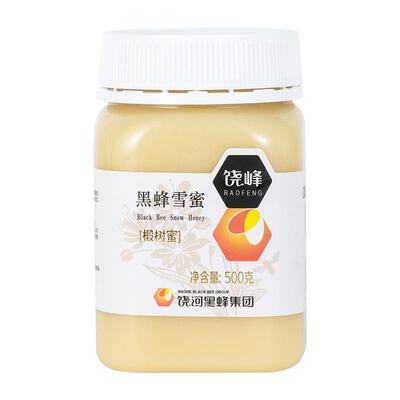 黑蜂蜂蜜纯正天然椴树雪蜜雪蜜