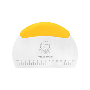 梵乐厨切面刀不锈钢刮刀烘焙刮板面团切刀工具硅胶厨房切面专用刀