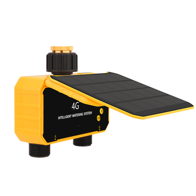 4G免卡免月租双出口定时浇水神器太阳能远程控制万向自动浇花系统