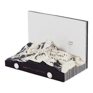 2026年创意3D日历珠峰立体纸雕手撕台历便签桌面摆件龙年创意礼物