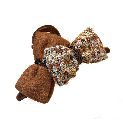 25年秋冬神作！复古蝴蝶结抓夹