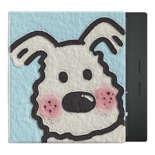 适用文石leaf5小狗leaf3西高地poke6s小白马5s阅读器tab8c磁吸Note电子书保护套油画BOOX卡通Page电纸书x5s壳