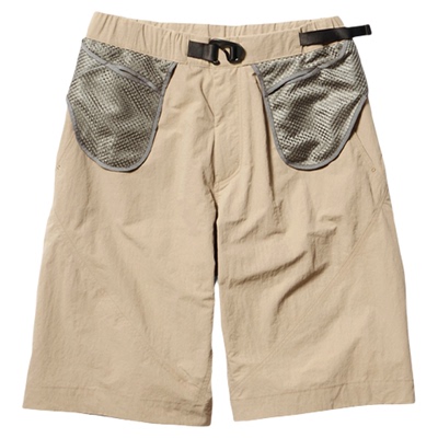 Goldwin机能网眼口袋短裤