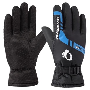 骑车冬季骑行手套保暖加绒冬天防风防水户外摩托车外卖防寒棉手套