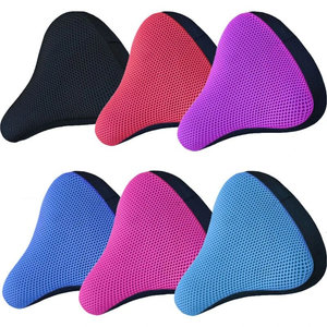 Bicycle Saddle 3D Soft Bike Seat Cover Cycling Silicone Seat