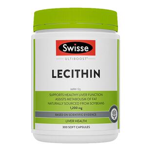 swisse大豆卵磷脂澳大利亚软磷脂软胶囊鱼油官方心脑血管中老年