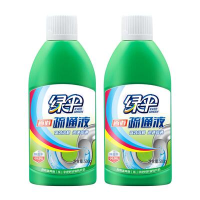 绿伞液体管道疏通剂油污清洁剂