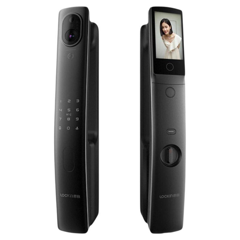 鹿客智能锁S6Max双摄猫眼指静脉3D人脸识别家用入户密码锁电子锁