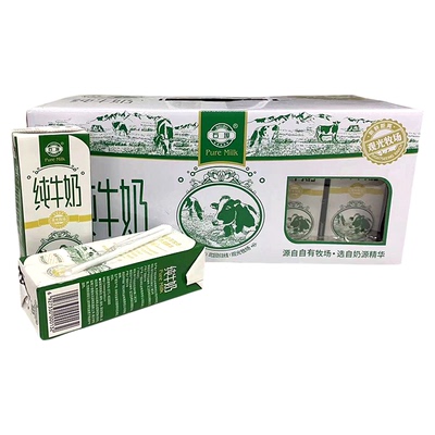 广西石埠纯牛奶儿童营养牧场高钙
