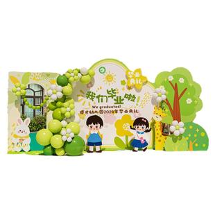 门口KT板店铺开业大吉气氛布置新店装饰套装摆件生意兴隆场景气球