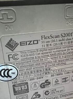 议价二手EIZO FlexScanS2001W