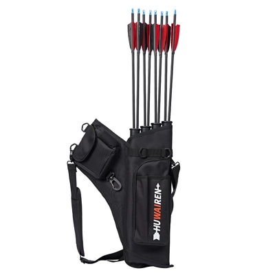 huwairen四管箭袋可装30-40支箭