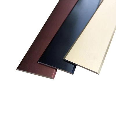 铝合金一字平板压条自粘型收边条