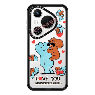 CASEOOTD可爱狗狗适用于华为Pura80pro/80ultra手机壳华为pura70Pro壳HUAWEI70/80pro防摔保护套70卡通80磁吸