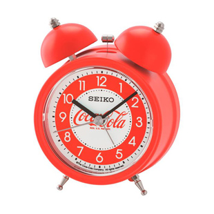 SEIKO日本精工钟表 安静卧室可爱学生儿童B.DUCK闹钟QHK909Y