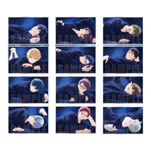 漫玩社 Free！七濑遥 松冈凛 周边 晚安系列 色纸 纸质立牌摆件