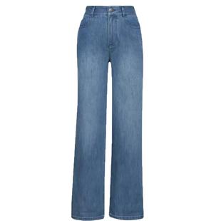 依衣阿家5100588新款宽松显瘦经典时尚百搭香蕉牛仔裤直筒阔腿裤