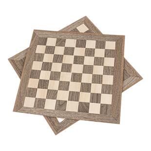 木皮坞天然国际象棋棋盘纯实木木板高档棋盘胡桃木棋盘木板可定做