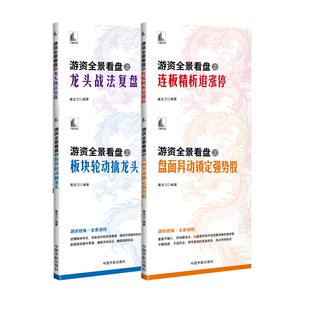 游资全景看盘全套4册连板精析追涨停+龙头战法复盘+盘面异动锁定强势股+板块轮动擒龙头 游资交易心法炒股的智慧入门教程股票书籍