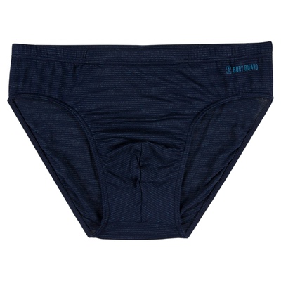 男士简约透气中腰条纹三角内裤