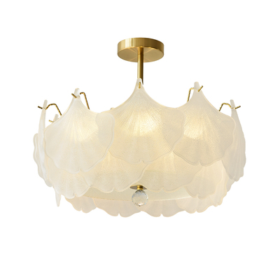 法式轻奢水晶吸顶灯2025新款