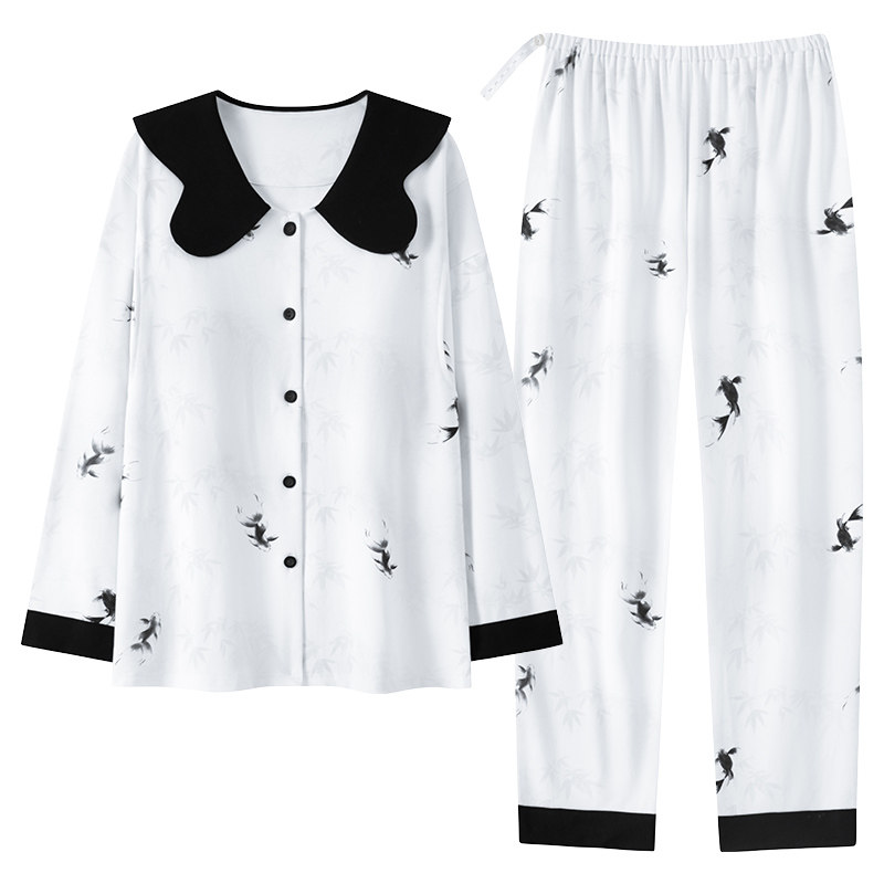 孕妇睡衣女哺乳月子服产后家居服