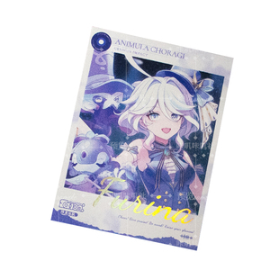 同人谷枫丹水神芙宁娜沙龙乐队芙芙周边动漫立牌吧唧徽章书签