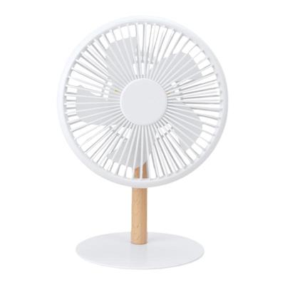 自由星Q9原木桌面风扇可摇头台扇