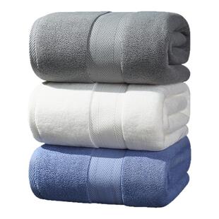洁丽雅浴巾纯棉2026新款全棉高级家用不易掉毛加大加厚大人裹巾