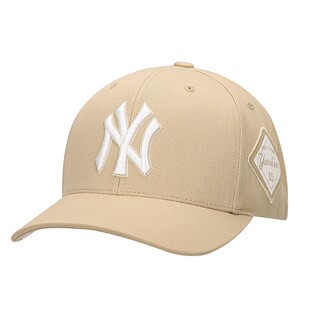 MLB官方正品棒球帽运动休闲硬顶刺绣LOGO鸭舌帽男女同款3ACP8501N