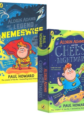 Aldrin Adams Adventure  阿尔德里·亚当斯的冒险1-2 暖心成长主题 爆笑奇幻章节小说 小学生英语课外读物 英文原版进口儿童图书