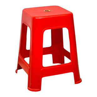 塑料凳子加宽加厚家用客厅厂家高凳简约成人经济型餐桌凳熟胶椅子