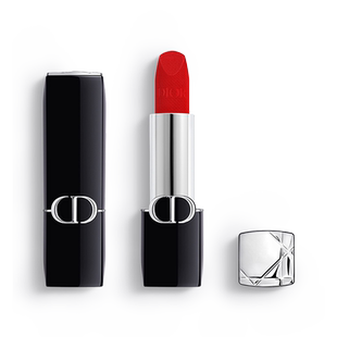 【高定刻字】Dior迪奥烈艳蓝金唇膏口红全新绒雾柔雾哑光 688 756