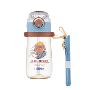 膳魔师儿童水杯PPSU婴幼儿学饮杯宝宝吸管牛奶杯6-12月以上鸭嘴杯