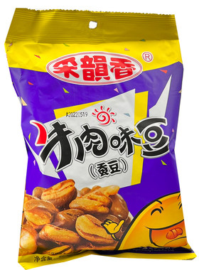 采韵香五香蚕豆酱汁牛肉味水煮干