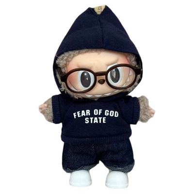 只卖labubu娃衣17cm拉布布衣服