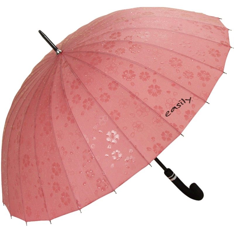 easily24骨雨伞长柄伞女超大双人两用晴雨男双层车用反向伞雨伞