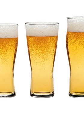 霜山水晶玻璃精酿啤酒杯