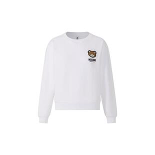 【季末】Moschino underwear 女士徽标泰迪熊印花卫衣