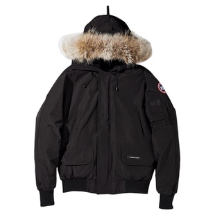 大鹅飞行员夹克01款短款羽绒服男士2025新款冬季加厚保暖美式外套