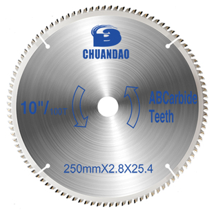 威武铝合金锯片切割片255锯铝机8/9/10/12寸切铝型材专用圆锯片