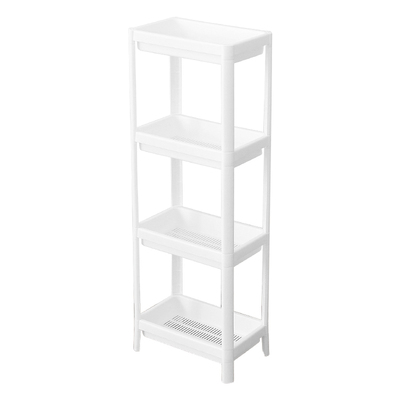 卫生间置物架落地浴室洗手间洗漱台置地式放厕所塑料多层收纳架子