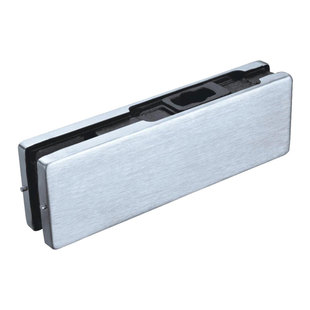 下夹PFC010德国HUANGKONG通用12-15mm不锈钢304盖板无框玻璃门夹