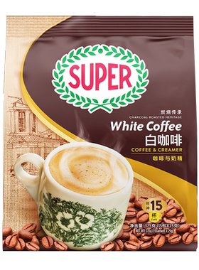 超级炭烧二合一240g速溶咖啡粉