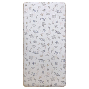 婴儿床床笠防水隔尿纯棉a类新生儿拼接床床单夏季可定制床垫套罩