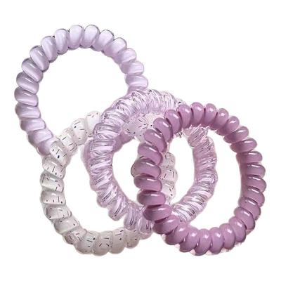 高品质葡萄椰椰波点电话线发圈清新百搭高弹力耐用无痕发绳女扎头